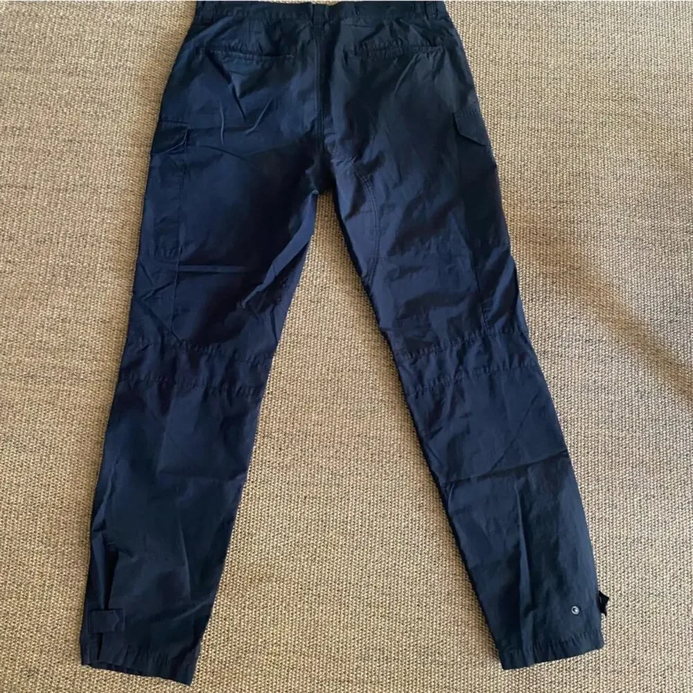 Stampd $286 Black Cotton / Nylon Cargo Pant Mens sz 34 EUC